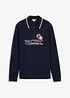 Piqué-Poloshirt, Langarm aus reiner Bio-Baumwolle, bonprix