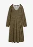 Robe midi en jersey coton, bonprix