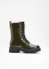 Schnürboots in Lack-Optik, bonprix