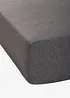 Spannbettlaken in Leinen-Optik, bonprix