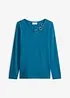 T-shirt manches longues détails œillets, bonprix