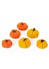 Objet déco lot de 6 citrouilles, bonprix