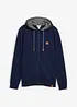 Kapuzen-Sweatjacke aus reiner Bio-Baumwolle, bonprix