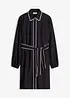 Hemdblusenkleid aus reiner Viskose, bonprix