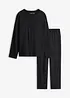 Pyjama aus weicher Baumwolle, bonprix