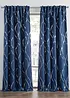 Abdunkelnder Vorhang mit Glanz Druck (1er Pack), bonprix