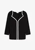 Shirt mit Kontrastblende, bonprix