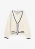 Grobstrick Cardigan aus Baumwoll-Mix, bonprix