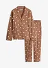 Pyjama aus weicher Baumwolle, bonprix