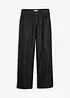 Wide-Leg-Jeans Mid Waist, bonprix