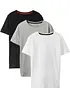 T-Shirt mit Bio-Baumwolle (3er Pack), bonprix
