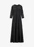 Maxikleid mit Spitze, bonprix
