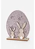 Deko-Objekt Ei mit Hasen, bonprix