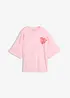 Boxy-Shirt aus schwerer Baumwolle, bonprix