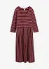Baumwoll-Jerseykleid, Midilänge, bonprix
