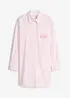Gewebtes Oversized-Nachthemd aus reiner Baumwolle, bonprix