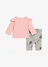 Langärmilges Shirt und Leggings (2-tlg.Set), bonprix
