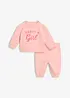 Set aus Sweatshirt und Hose aus reiner Bio-Baumwolle (2-tlg.Set), bonprix