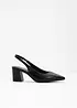 Slingpumps mit Blockabsatz, bonprix