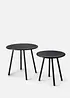 Lot de 2 tables d’appoint, bonprix