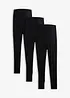 Lot de 3 leggings de grossesse en coton, bonprix