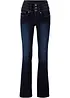 Jean bootcut taille haute, sculptant, bonprix