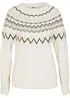 Hochgeschlossener Norweger-Pullover, bonprix