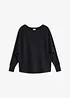 Oversize-Ripp-Pullover, bonprix