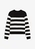 Gestreifter Pullover, bonprix