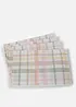 Tischset mit Karo (4er Pack), bonprix