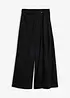 Pantalon large à taille élastiquée, bonprix