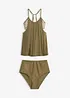 Long-Tankini (2-tlg. Set) im Lagenlook, bonprix