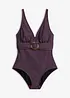 Light Shape-Badeanzug mit V-Ausschnitt, bonprix