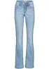 Bootcut Jeans Mid Waist, Komfort-Stretch, bonprix