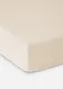 Spannbettlaken in Leinen-Optik, bonprix
