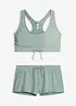 Bustier-Bikini mit Badeshorts (2-tlg.Set), bonprix