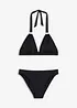 Neckholder-Bikini mit Ringdetail (2-tlg. Set), bonprix