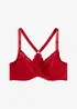 Soutien-gorge agrafé devant avec dentelle, bonprix