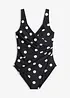 Medium Shape-Badeanzug in Wickeloptik, bonprix