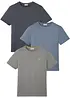 Lot de 3 T-shirts, bonprix