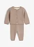 Strickjacke und Hose aus Baumwoll-Mix (2-tlg.Set), bonprix
