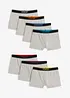 Lot de 7 boxers coton, bonprix
