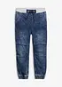 Regular-Fit-Schlupfjeans mit elastischem Bund, bonprix