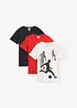 T-Shirt aus reiner Bio-Baumwolle (3er Pack), bonprix