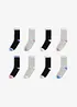 Socken mit Bio-Baumwolle (8er Pack), bonprix