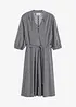 Jersey-Blusenkleid mit Bindeband (2.tlg-Set), bonprix