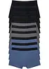 Lot de 10 boxers coton, bonprix