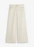 Wide Leg Hose mit Stretch, bonprix