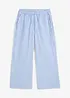 Palazzo-Hose aus Seersucker, 7/8 Länge, bonprix