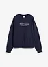 Oversize-Sweatshirt mit Stickerei, bonprix